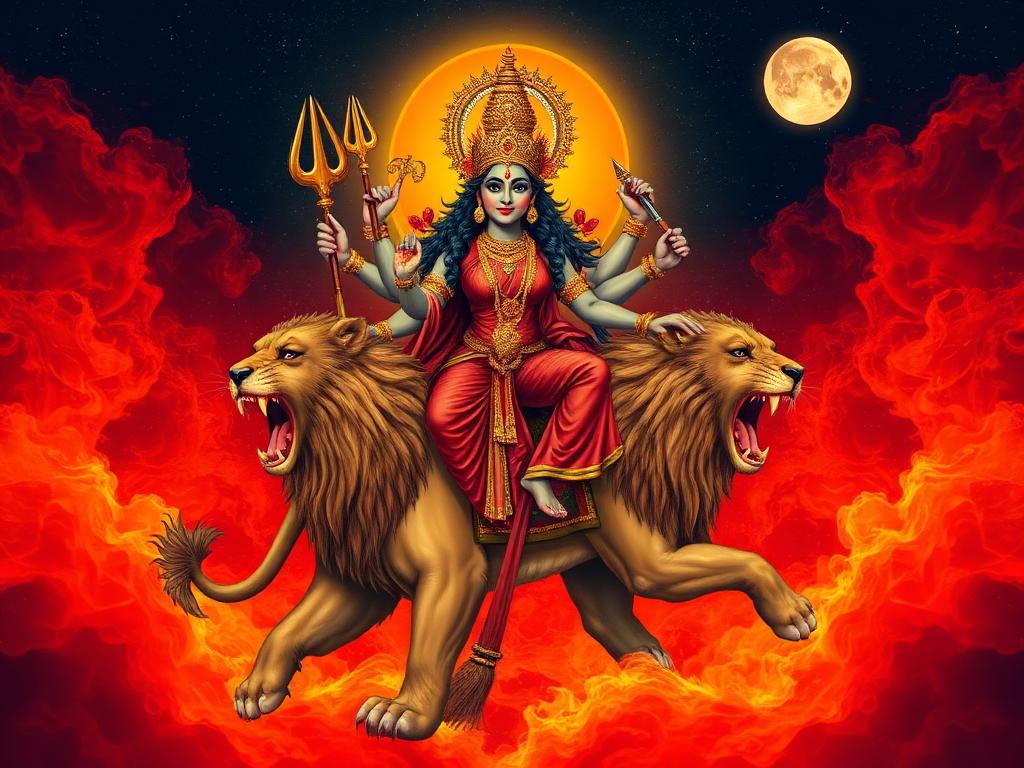Shukla Ashtami — Astotais augšanas Mēness